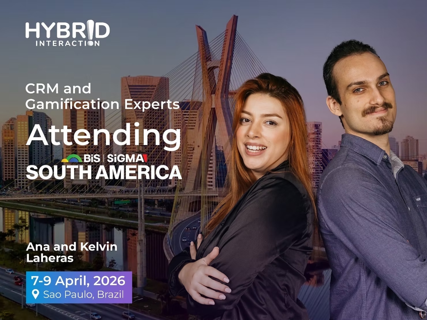 Kelvin and Ana heading to SiGMA Americas