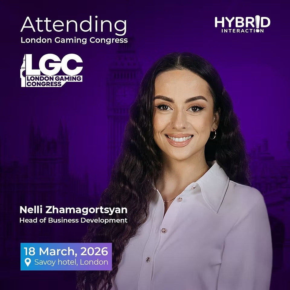 Nelli at London Gaming Congress 2026
