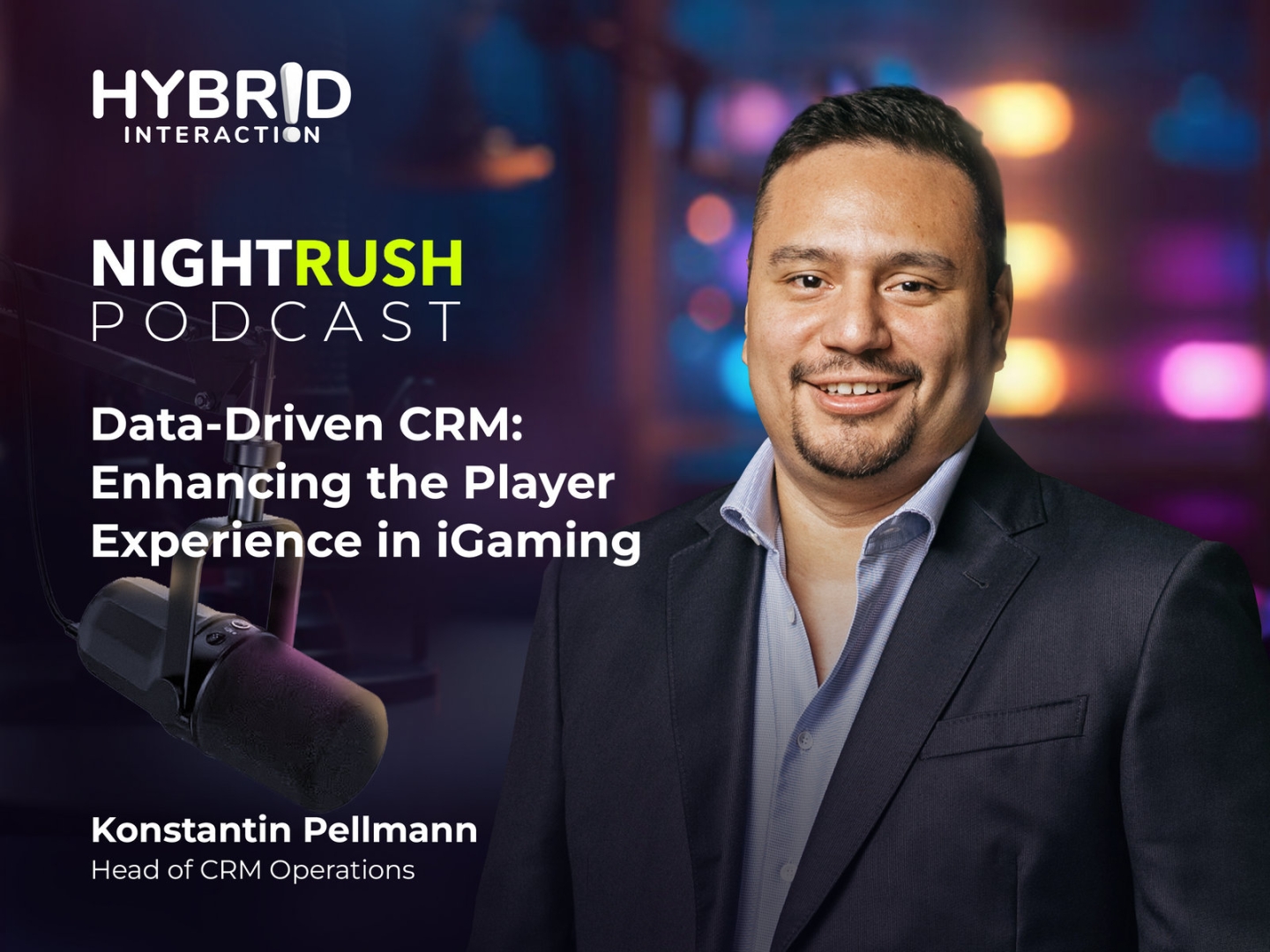 CRM Decoded: Konstantin Pellmann on the Nightrush Podcast
