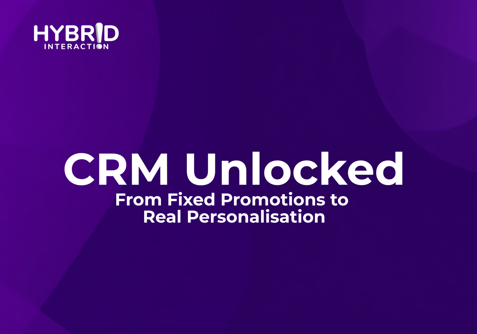 From Promo Calendars to Real Personalisation