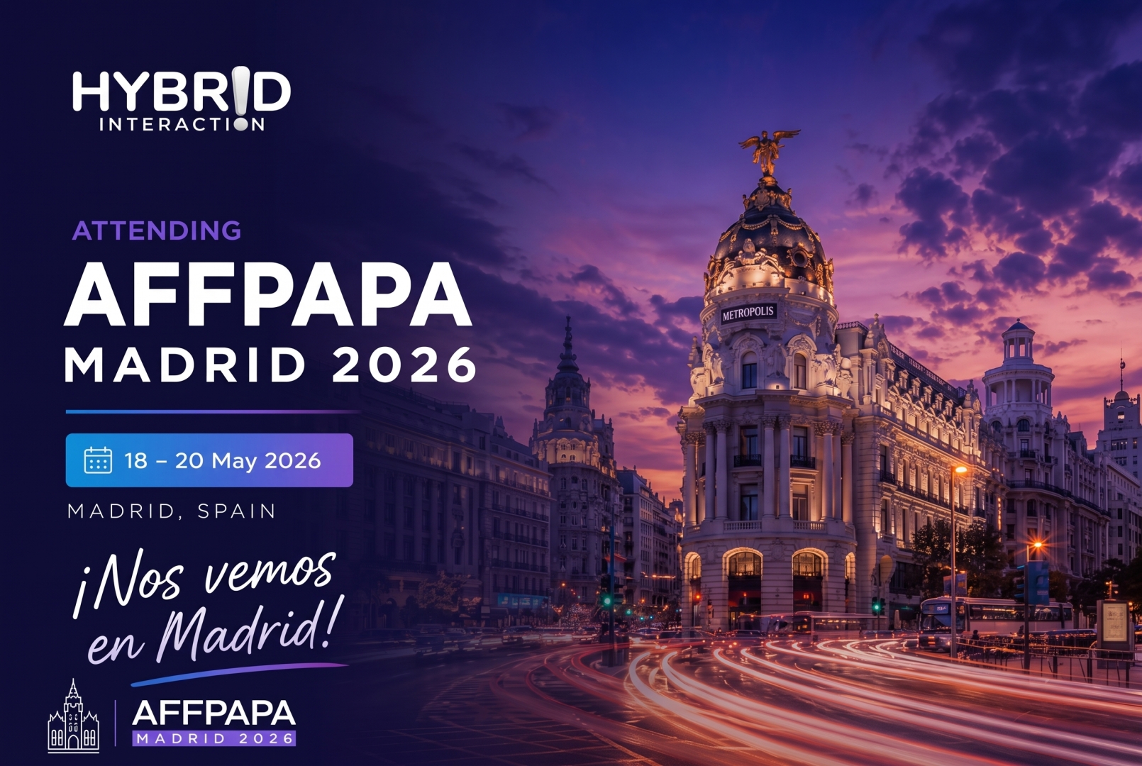 Hybrid Interaction at Affpapa Madrid: Join Shahar Attias for Key Industry Insights