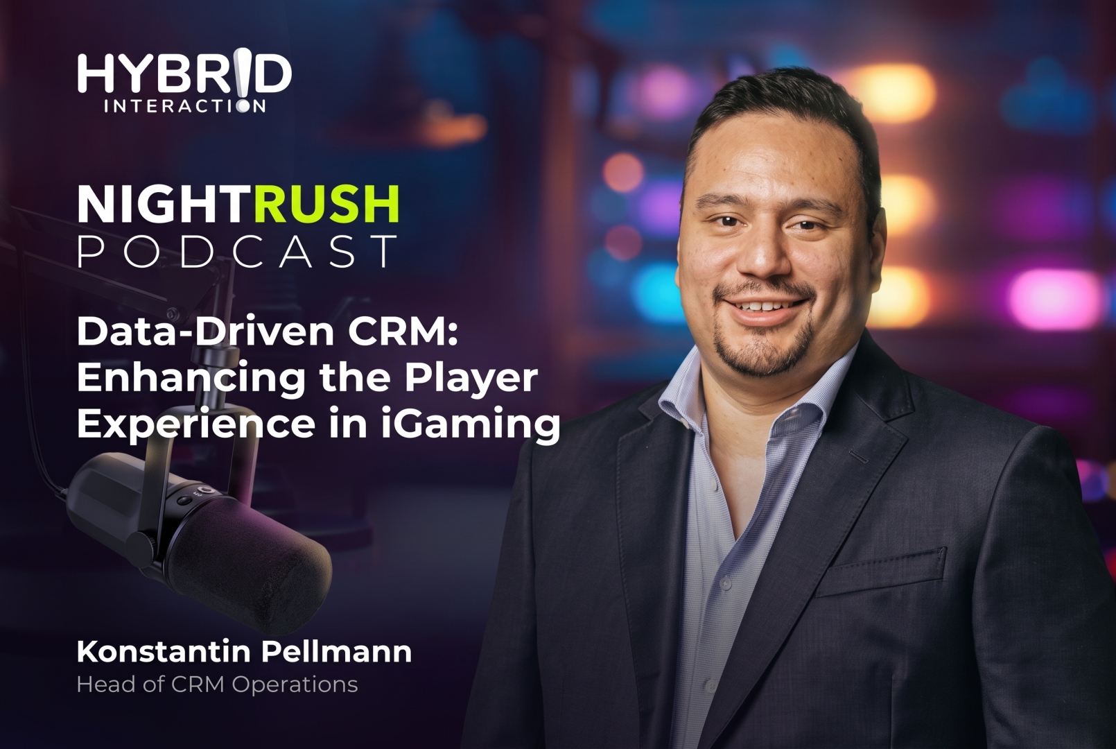 CRM Decoded: Konstantin Pellmann on the Nightrush Podcast