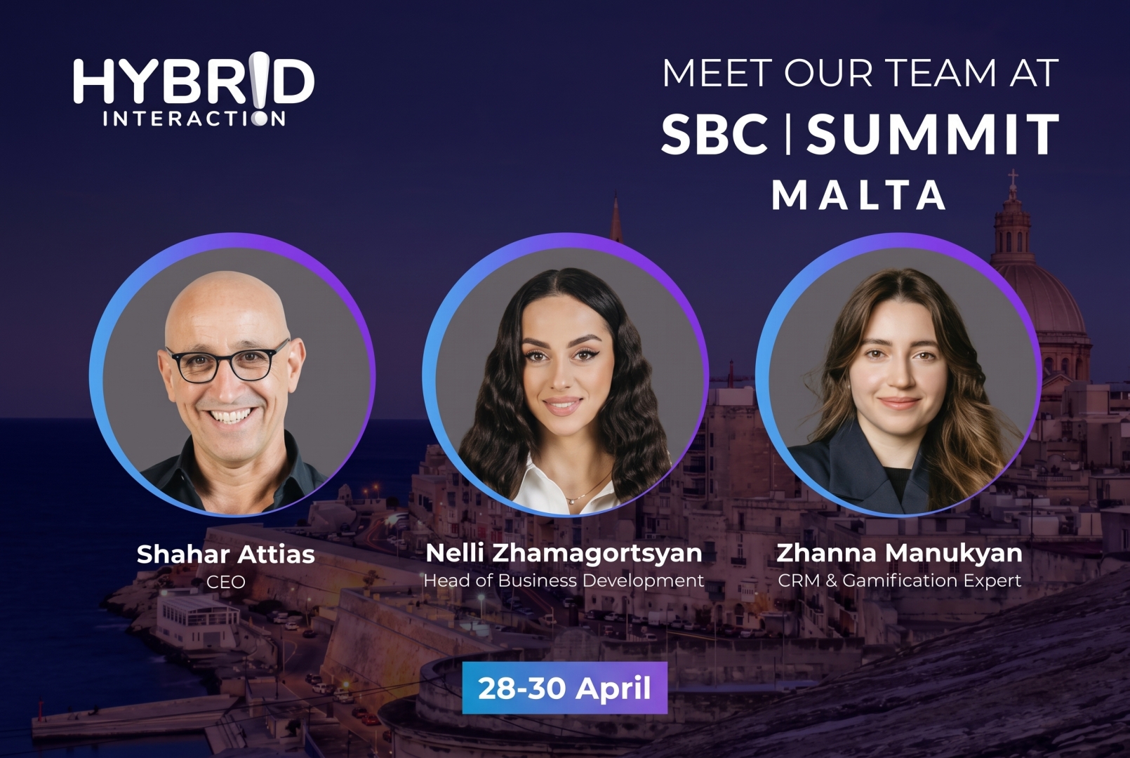 Meet us at SBC Summit Malta 2026